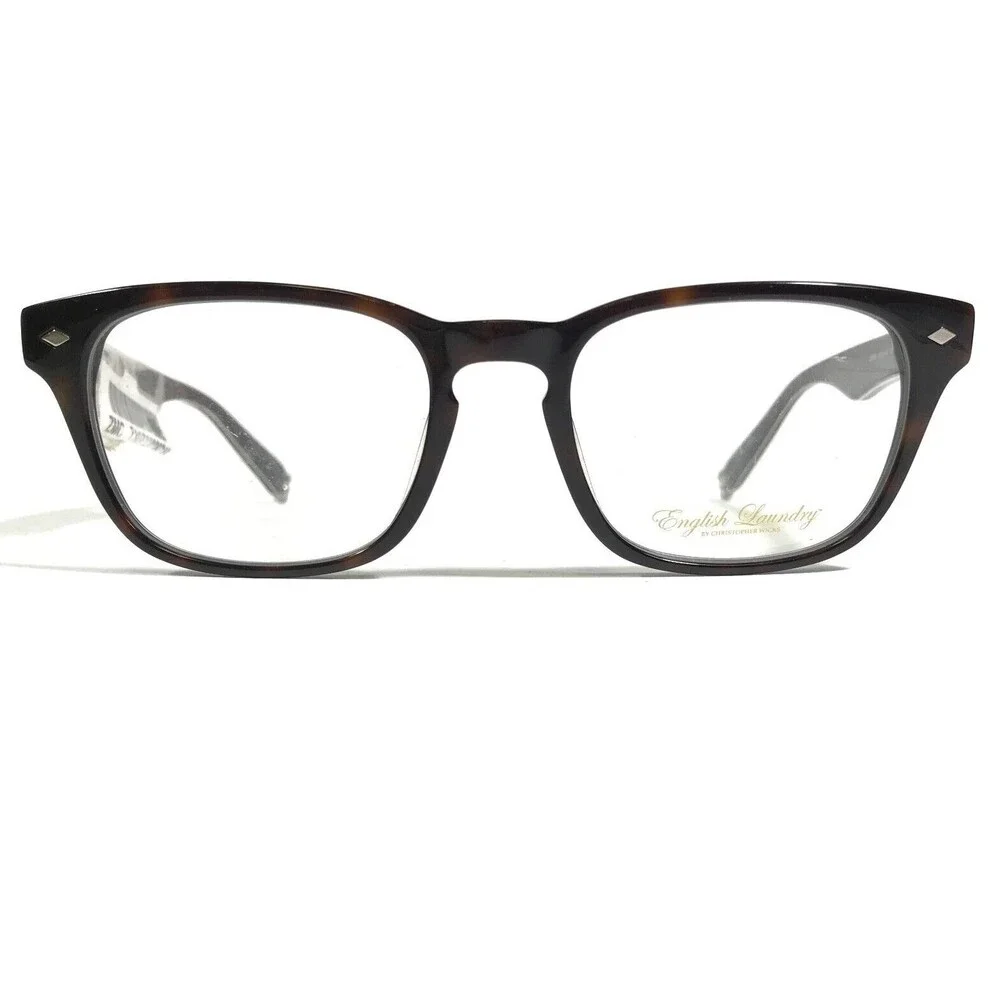 English Laundry CURTIS TERRAPIN Eyeglasses Frames Black Tortoise 50-19-140